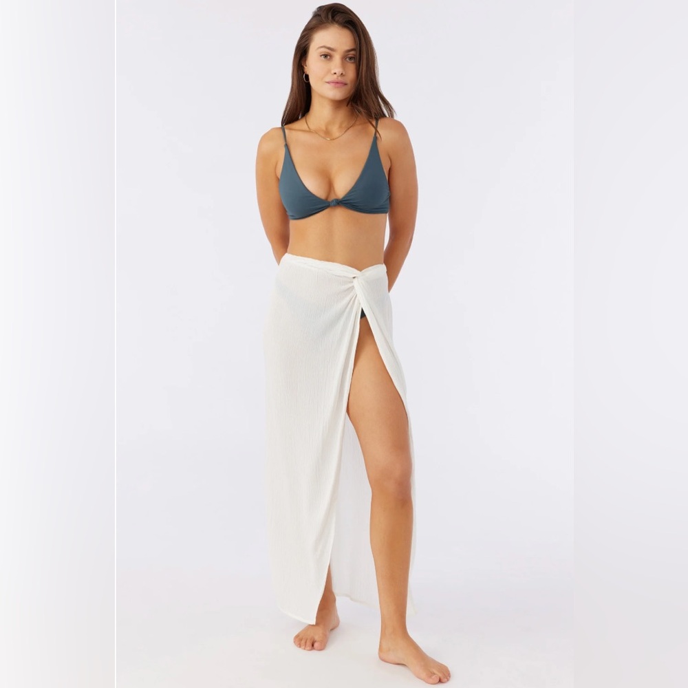 O'Neill Ivory Wrap cover up Skirt - Saltwater solids